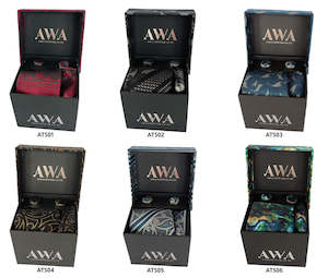 Cufflinks: Boxed Tie Sets