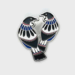 Lapel Pin - Scandi Tui