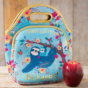 Lunch Bag: Lunch Bag W/Pkt Neoprene Don’t Hurry