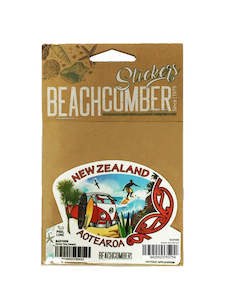 Stickers: Waterproof Sticker NZ Surf