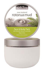 Hand Body Lotions: Rotorua Mud Face & Body Pack 650g