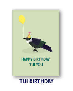 Birthday Cards: Birthday Card - Tui Birthday