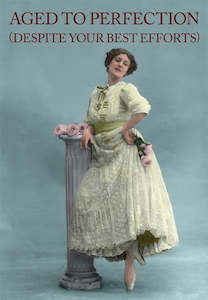 Birthday Cards: Birthday Card - Cath Tate - Aged To Perfection