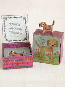 Lucky Charms: Lucky Charm In Box Puppy Heart