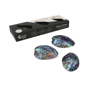 Cool Goodies: Paua Gems in box Set of 3