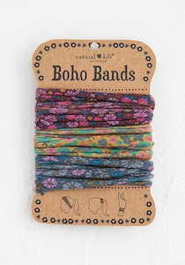 Boho Bands Purple/Mustard/Charcoal