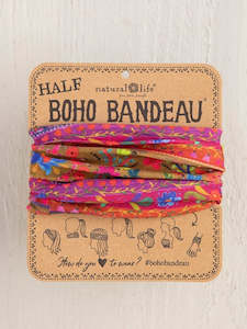 Hair Accessory: Half Boho Bandeau Multi Border