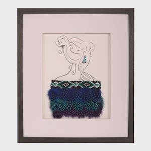 Other Wall Arts: Framed Korowai on Modern Lady