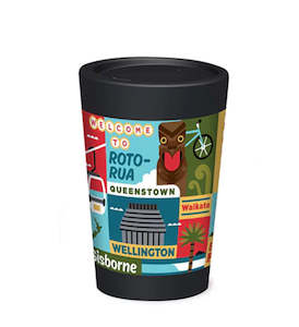 Reusable Cups: Reusable Coffee Cup - Around New Zealand