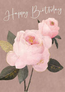 Hammond Gower Card - Botanicals - Happy Birthday