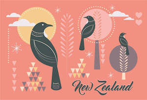 Wild Kiwi Magnet - Tui