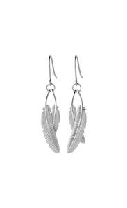 Boh Runga - Duo Miromiro Feather Earrings