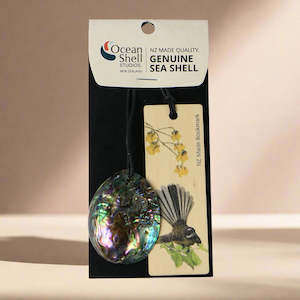 Paua Gem Bookmark - Fantail