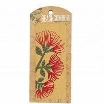 Wooden Bookmark - Pohutukawa