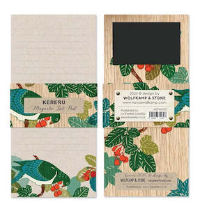 Magnetic List Pad - Kereru