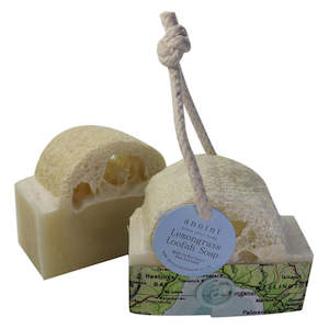 Soaps: Lemongrass Loofah Soap