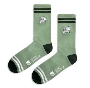Cotton Socks: Sport Socks - Fantail