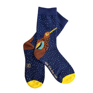 Cotton Socks: Socks Bold & Bright Kiwi