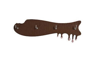 Key Holders: Key- Wi As Chocolate Fish Keyholder