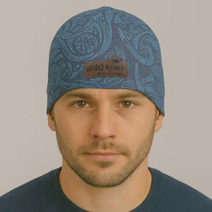 Caps Hats: WK Beanie - Kowhaiwhai