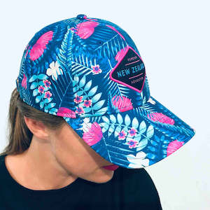 WK Cap - Ferns and Flowers