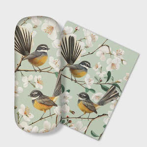 Glasses Cases: Glasses Case - Chatty Fantail