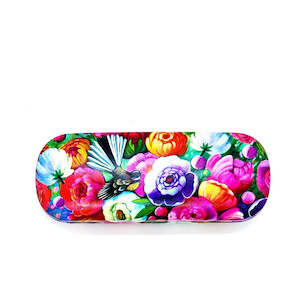 Glasses Cases: Glasses Case - Pink Fantail