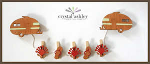 Caravan Art Pegs