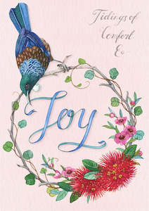 Wolfkamp & Stone - Tui Wreath - Christmas Card