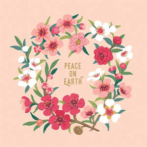 Wolfkamp & Stone - Peace On Earth - Christmas Card