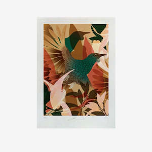 Flox Collection: Flox Print - Tui Whenua A3