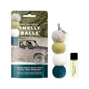 Smelly Balls: Auto Smelly Balls Serene - Native Trees 5ml Set - Pouch