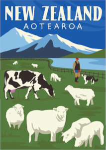 Tea Towel - NZ Farming