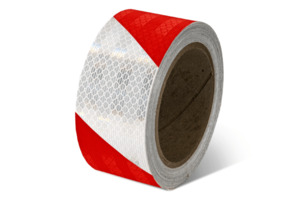 Super Brite Reflective Tape – Red/White Geckotred