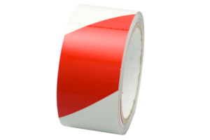 Products: Floor Marking Tape – Red/ White Geckotred