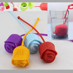 Kitchen Homeware: rose flower tea Infuser / strainer
