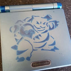 Gaming: 10. Blastoise Themed Gameboy Advance SP