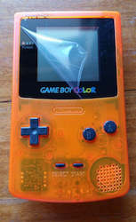 Gaming: 01. Gameboy colour Console