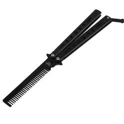 Prank Toys: butterfly knife / Switch blade comb