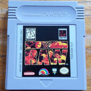 Products: Gameboy - WWF raw