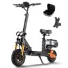 Electric Scooter: 55KM Tubeless 2 Modes-Pedaling & Push to go 55KM/H Electric Moped ZL
