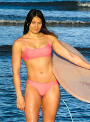 Swimwear: Coral Lips Bikini Top