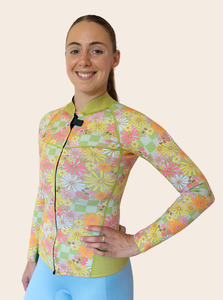 Floral Check Jacket- SAMPLE: SIZE 8