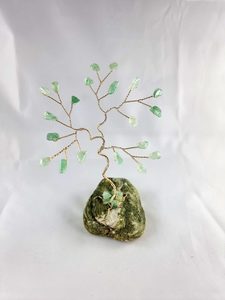 Aventurine GemTree - May Birthstone: Mini Aventurine GemTree
