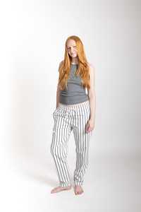 New Arrivals: Everyday Pant, Navy Stripe