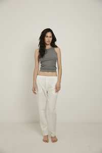 Everyday Pant: Everyday Pant, Snow Embroidery