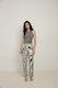 Everyday Pant, Black/White Stripe