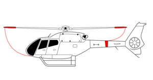 EC120 Blade tie downs