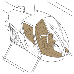 R22: Tan, Standard Trim Kit, R22 Series