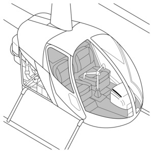 R22: Ancient Grey, Standard Trim Kit, R22 Series